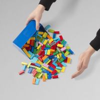 LEGO® Naberače na kocky červená a modrá 2 ks 4