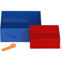 LEGO® Naberače na kocky červená a modrá 2 ks