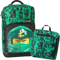 LEGO® Ninjago Green Optimo Plus školský batoh 2 dielny set
