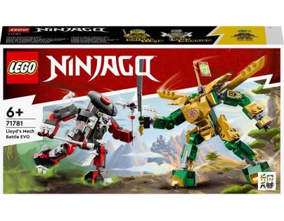 LEGO® NINJAGO® 71781 Lloyd a bitka robotov EVO