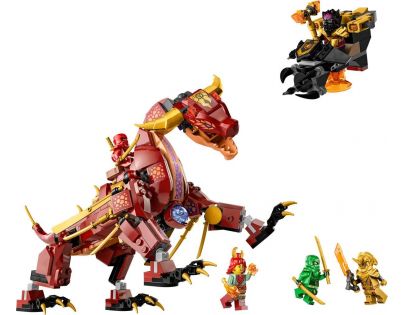 LEGO® NINJAGO® 71793 Heatwave a jeho transformačný lávový šarkan