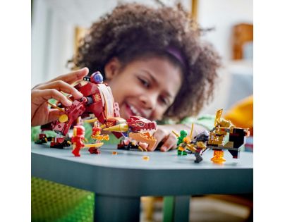 LEGO® NINJAGO® 71793 Heatwave a jeho transformačný lávový šarkan