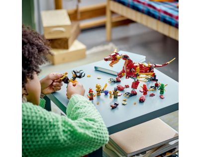 LEGO® NINJAGO® 71793 Heatwave a jeho transformačný lávový šarkan