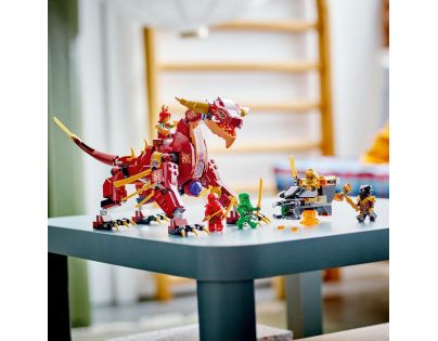LEGO® NINJAGO® 71793 Heatwave a jeho transformačný lávový šarkan