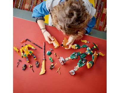 LEGO® NINJAGO® 71794 Lloyd, Arin a ich tím nindža robotov