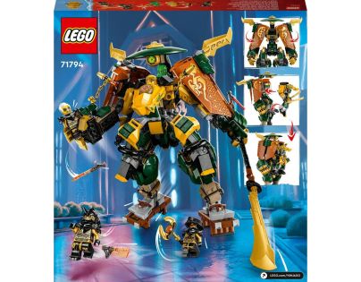 LEGO® NINJAGO® 71794 Lloyd, Arin a ich tím nindža robotov