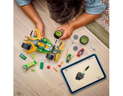 LEGO® NINJAGO® 71828 Lloydovo pretekárske auto s naťahovacím motorom