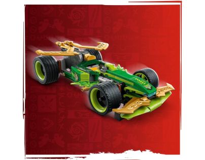 LEGO® NINJAGO® 71828 Lloydovo pretekárske auto s naťahovacím motorom