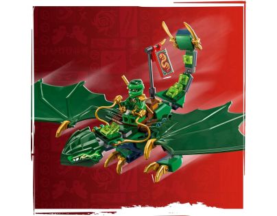 LEGO® NINJAGO® 71829 Lloydov zelený lesný drak
