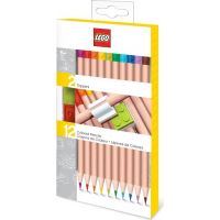 LEGO® Pastelky mix farieb 12 ks s LEGO® klipom 4