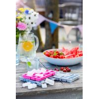 LEGO® silikonová forma na ľad modrá 6