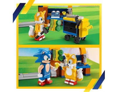 LEGO® Sonic The Hedgehog™ 76991 Tailsova dielňa a lietadlo Tornádo