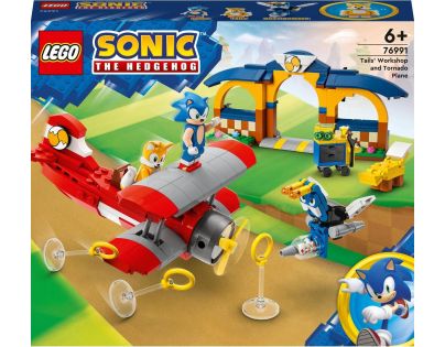 LEGO® Sonic The Hedgehog™ 76991 Tailsova dielňa a lietadlo Tornádo