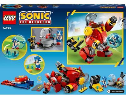 LEGO Sonic The Hedgehog 76993 Sonic vs. Death Egg Robot Dr. Eggmana