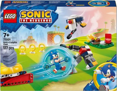 LEGO® Sonic the Hedgehog™ 77001 Sonic a súboj pri táboráku