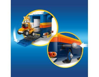 LEGO® Sonic the Hedgehog™ 77006 Veliteľské vozidlo tímu Sonic