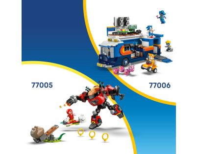 LEGO® Sonic the Hedgehog™ 77006 Veliteľské vozidlo tímu Sonic