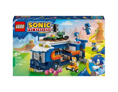 LEGO® Sonic the Hedgehog™ 77006 Veliteľské vozidlo tímu Sonic