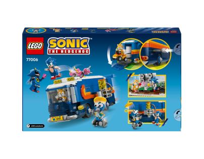 LEGO® Sonic the Hedgehog™ 77006 Veliteľské vozidlo tímu Sonic