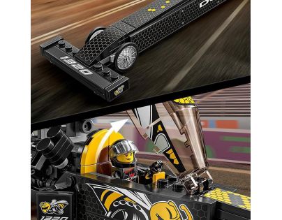 LEGO® Speed Champions 76904 Mopar Dodge-SRT Top Fuel Dragster a 1970 Dodge Challenger T-A