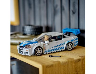 LEGO® Speed Champions 76917 2 Fast 2 Furious Nissan Skyline GT-R (R34) - Poškodený obal