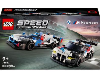 LEGO® Speed Champions 76922 Pretekárske autá BMW M4 GT3 a BMW M Hybrid V8 - Poškodený obal