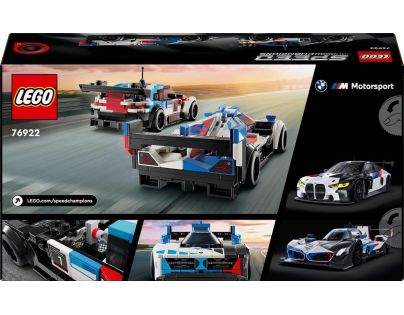 LEGO® Speed Champions 76922 Pretekárske autá BMW M4 GT3 a BMW M Hybrid V8 - Poškodený obal
