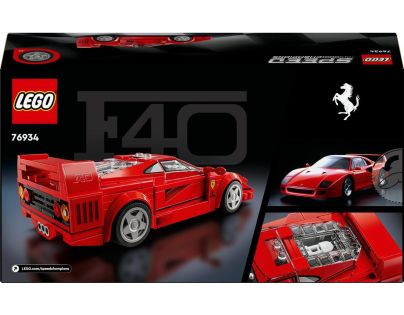 LEGO® Speed Champions 76934 Superauto Ferrari F40 - Poškodený obal