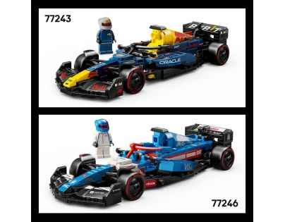 LEGO® Speed Champions 77243 Pretekárske auto Oracle Red Bull Racing RB20 F1® - Poškodený obal