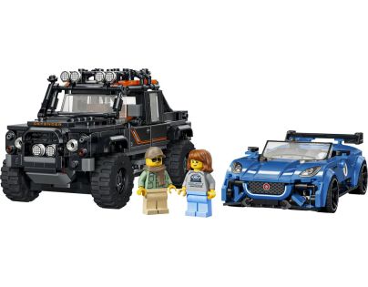 LEGO® Speed Champions 77264 Jaguar Project 7 a Land Rover Defender