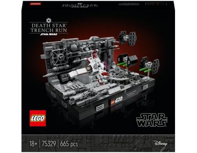 LEGO® Star Wars™ 75329 Útok na Hviezdu smrti Dioráma