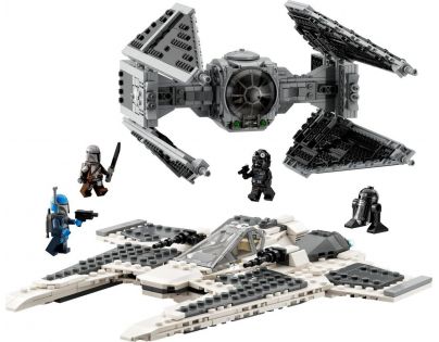 LEGO® Star Wars™ 75348 Mandaloranská stíhačka triedy Fang proti TIE Interceptoru