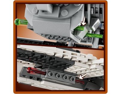 LEGO® Star Wars™ 75348 Mandaloranská stíhačka triedy Fang proti TIE Interceptoru