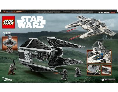LEGO® Star Wars™ 75348 Mandaloranská stíhačka triedy Fang proti TIE Interceptoru