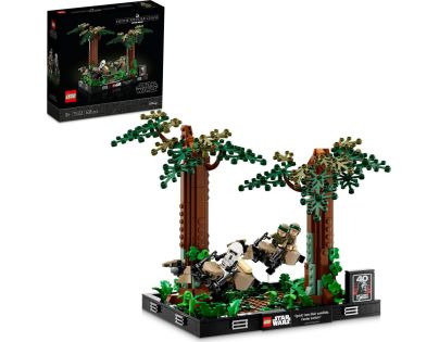 LEGO® Star Wars™ 75353 Naháňačka spídrov na planéte Endor™ Dioráma - Poškodený obal