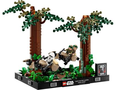 LEGO® Star Wars™ 75353 Naháňačka spídrov na planéte Endor™ Dioráma - Poškodený obal