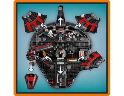 LEGO® Star Wars™ 75389 Temný Falcon - Poškodený obal