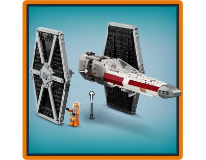 LEGO® Star Wars™ 75393 Stíhačka TIE a X-wing – kombinovaná stavebnica