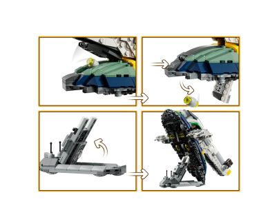 LEGO® Star Wars™ 75433 Jango Fett a jeho hviezdna loď