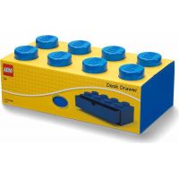 LEGO® stolný box 8 so zásuvkami - modrá 3