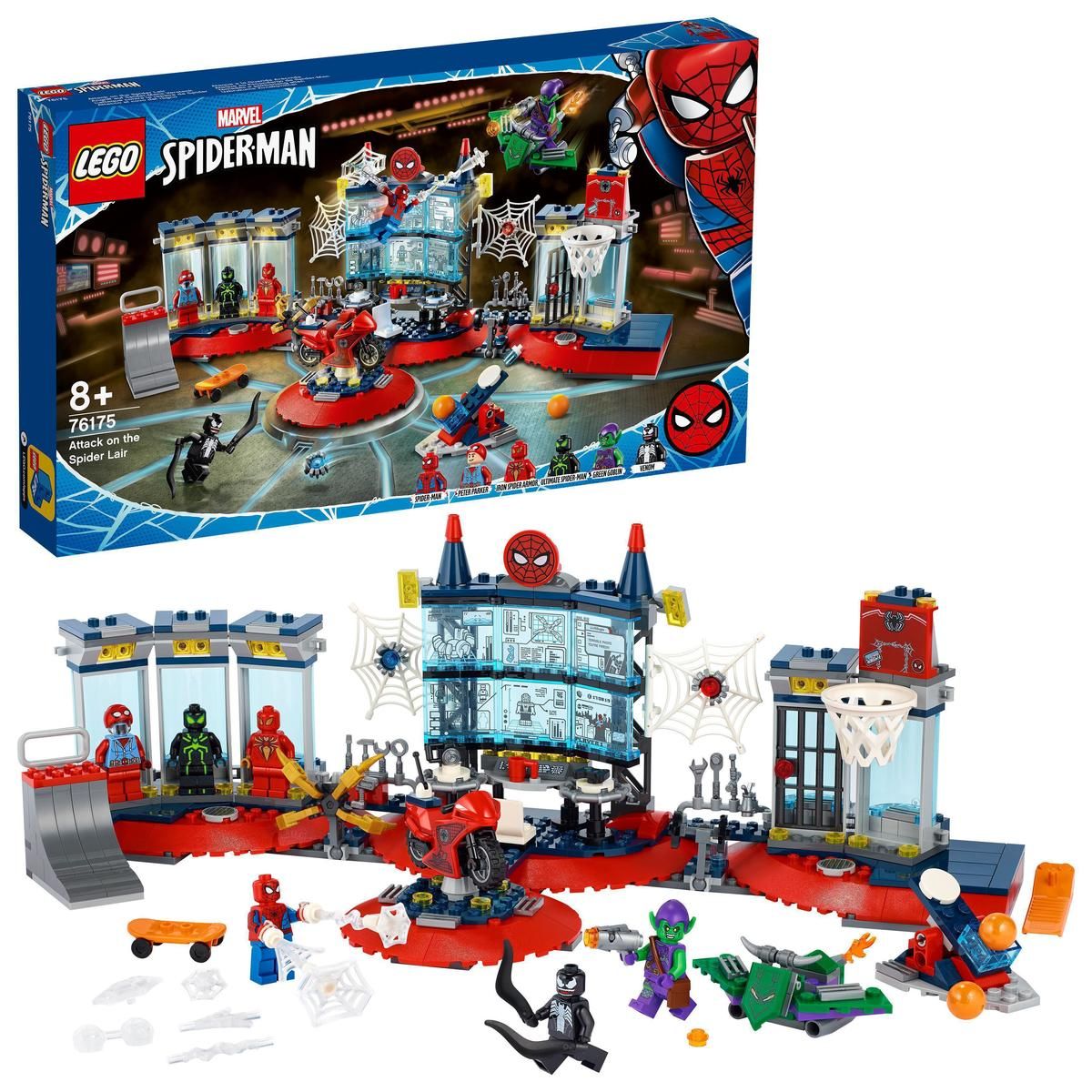 LEGO® Super Heroes Útok na pavúčí brloh