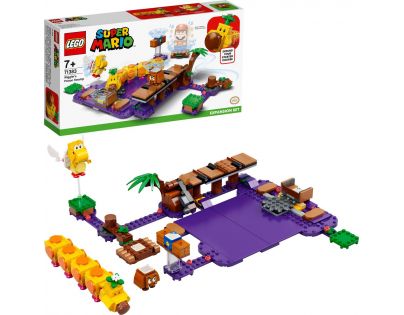 LEGO® Super Mario™ 71383 Wiggler a jedovatý močiar rozširujúci set