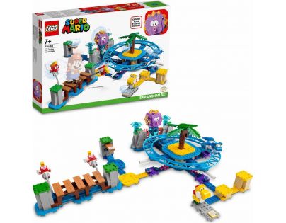 LEGO® Super Mario™ 71400 Plážová jazda s Big Urchinom rozširujúca súprava