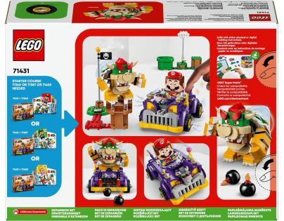 LEGO® Super Mario™ 71431 Bowserov športiak – rozširujúci set