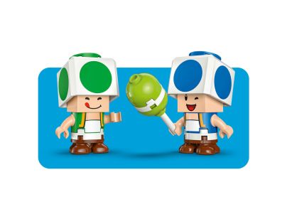 LEGO® Super Mario™ 72041 Toad a párty v jeho domčeku