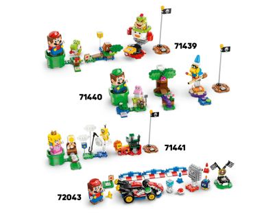 LEGO® Super Mario™ 72041 Toad a párty v jeho domčeku