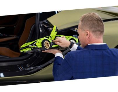 LEGO® Technic 42115 Lamborghini Sián FKP 37 - Poškodený obal