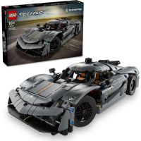 LEGO® Technic 42173 Sivé hyperauto Koenigsegg Jesko Absolut