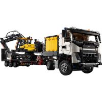 LEGO® Technic 42175 Nákladné auto Volvo FMX a elektrický bager EC230 2