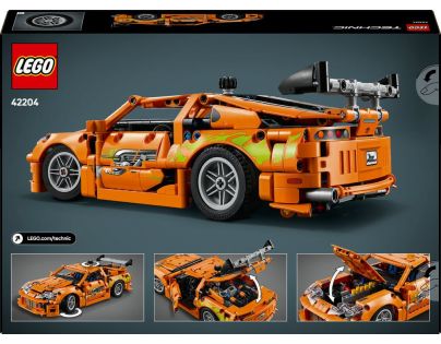 LEGO® Technic 42204 Fast and Furious Toyota Supra MK4 - Poškodený obal